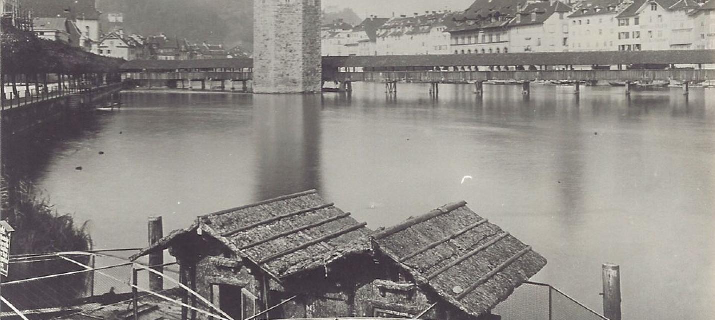 Schwanengehege 1884 (Archiv der OGL)